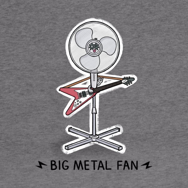 Big Metal Fan by CarlBatterbee